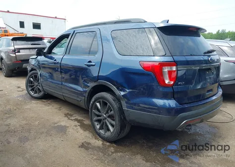 2017 Ford Explorer Xlt from USA, damaged, VIN 1FM5K8D8XHGC16841